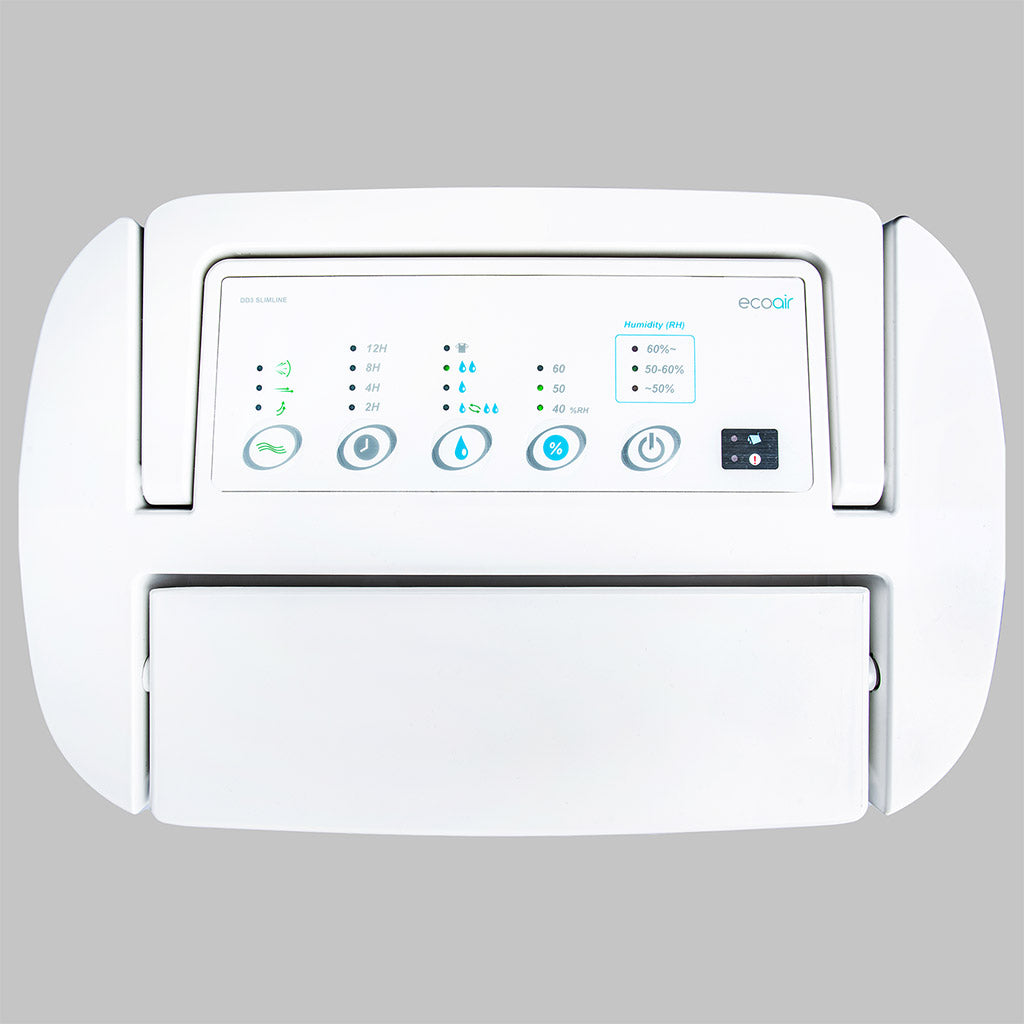 EcoAir DD3 Slimline Desiccant Dehumidifier – 10 Litres per Day