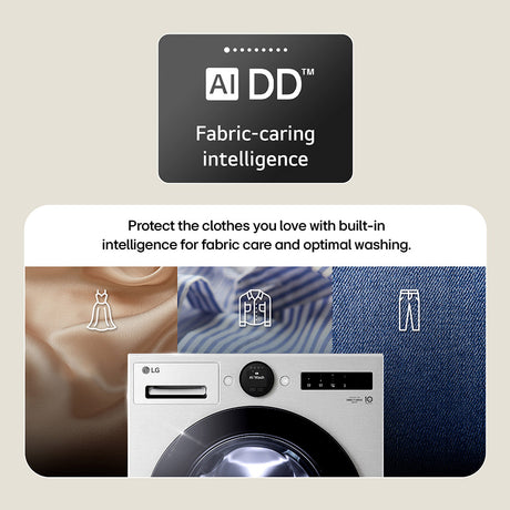 LG F4X5013TBB 13kg Direct Drive Washing Machine Series 5