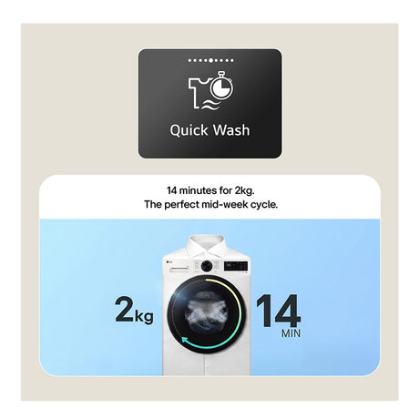 LG F4Y510GBLN1 10kg Washing Machine