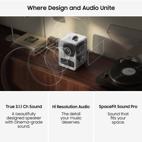 Samsung HW-LS71H Multi-Directional WiFi-Bluetooth Wireless Speaker