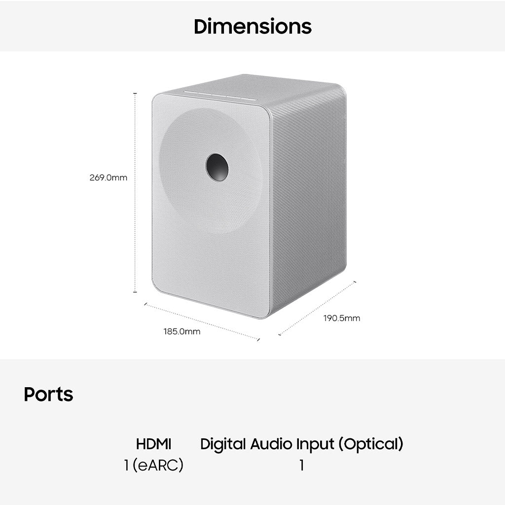Samsung HW-LS71H Multi-Directional WiFi-Bluetooth Wireless Speaker