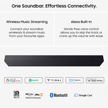 Samsung HW-Q990H 11.1.4Ch Soundbar with Subwoofer and Rear Speakers