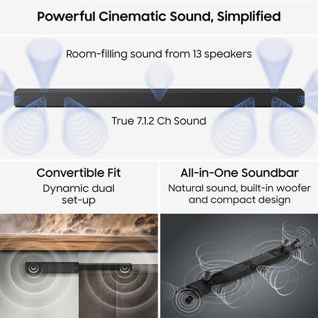 Samsung HW-QS90H 7.1.2Ch All in One Soundbar