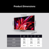 Sony BRAVIA 9 II K75XR95M2PB 75" True RGB 4K LED TV
