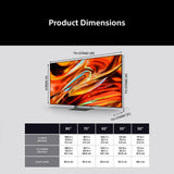 Sony BRAVIA 7 II K85XR75M2PB 85" True RGB 4K LED TV