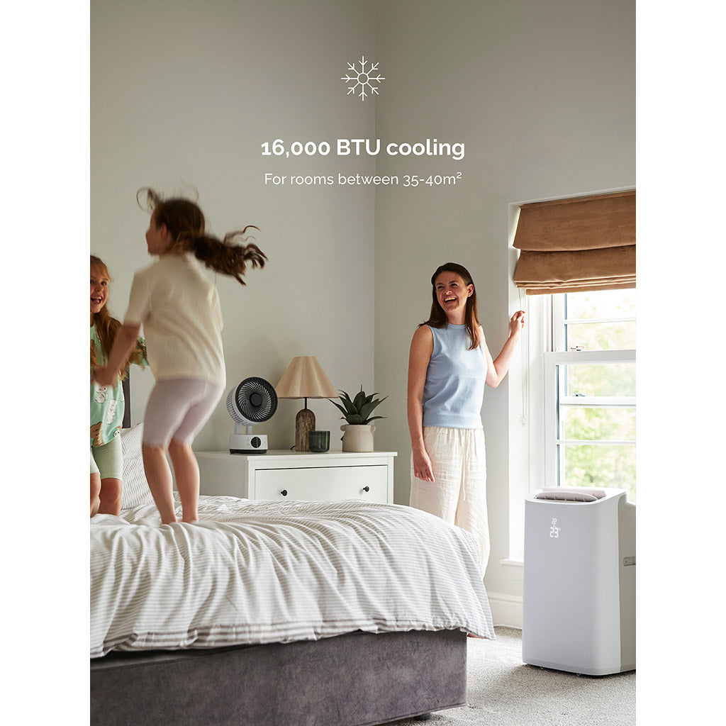 Meaco Cirro+ 16000 BTU Super Quiet Inverter Smart Portable Air Conditioner - Cooling Only