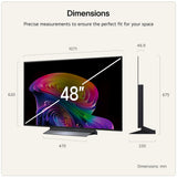 LG OLED48C66LB 48" 4K OLED evo TV