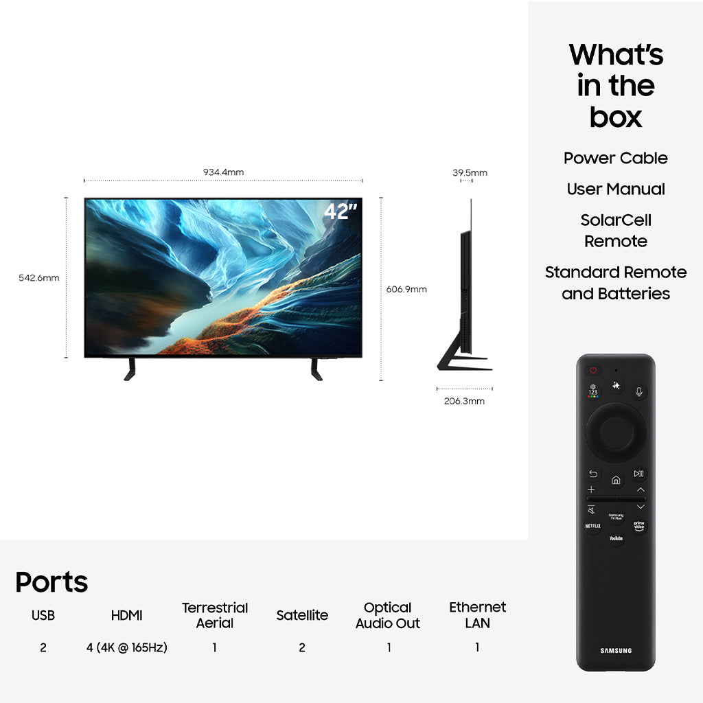 Samsung OLED QE42S90HA 42" Vision AI 4K TV