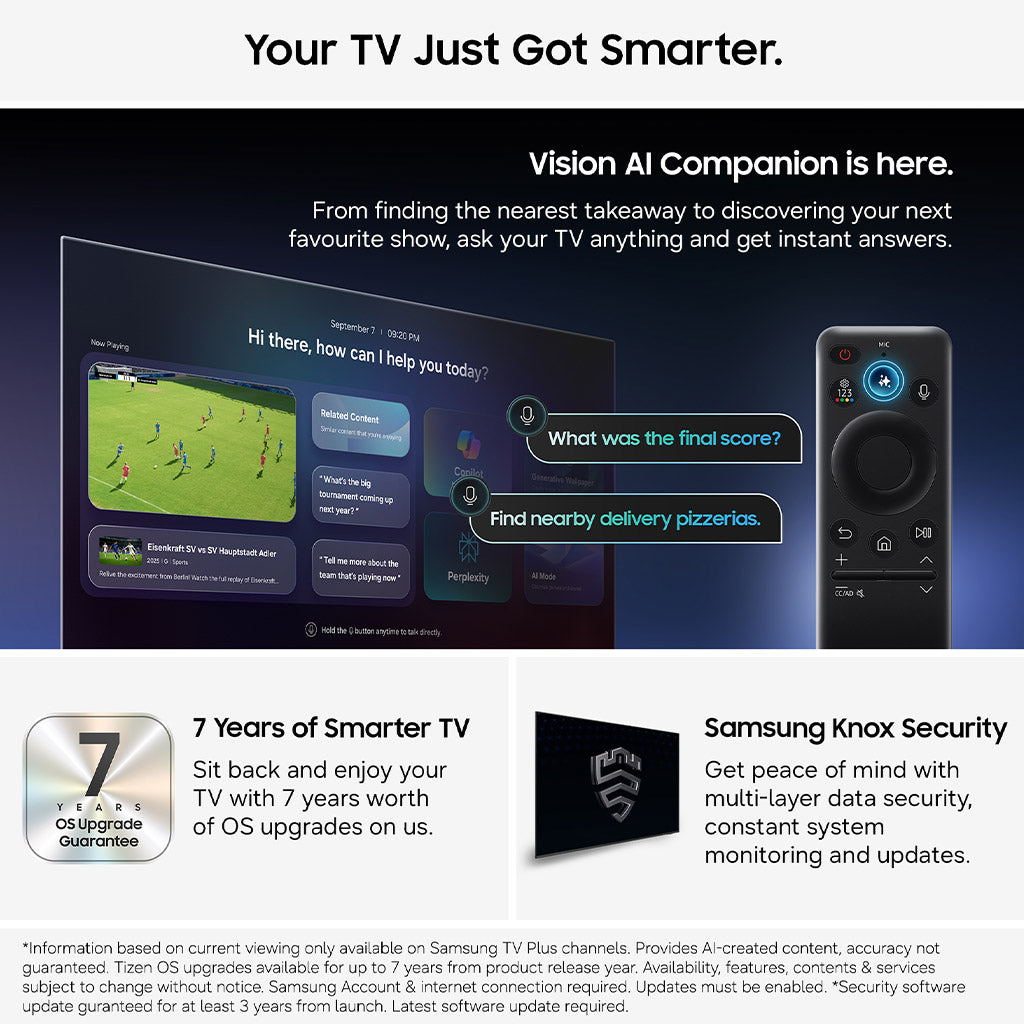 Samsung OLED QE55S95HF 55" Vision AI TV