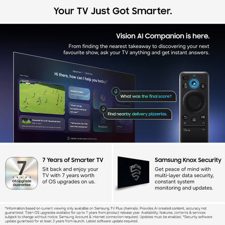 Samsung OLED QE55S95HF 55" Vision AI TV