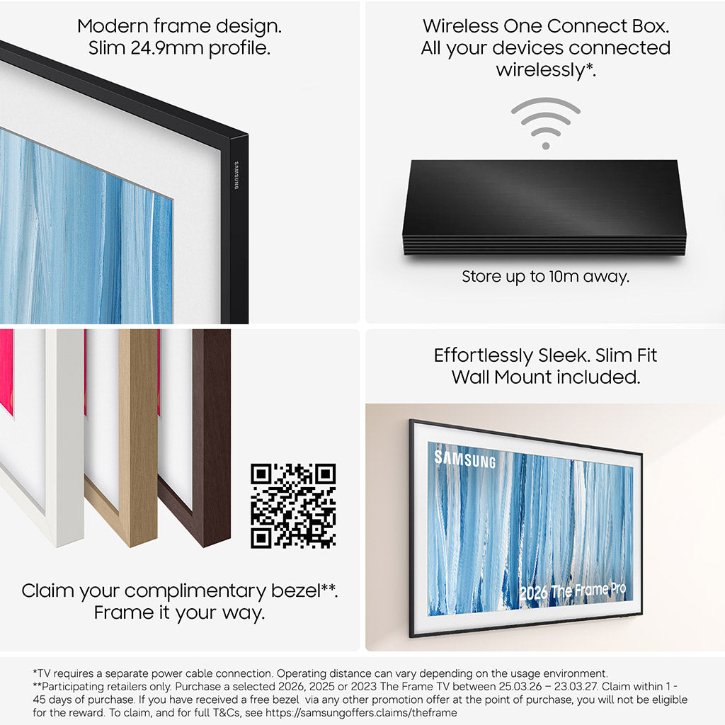Samsung QE65LS03HW 65" Frame Pro Vision AI 4K TV