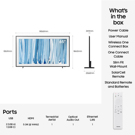 Samsung QE65LS03HW 65" Frame Pro Vision AI 4K TV