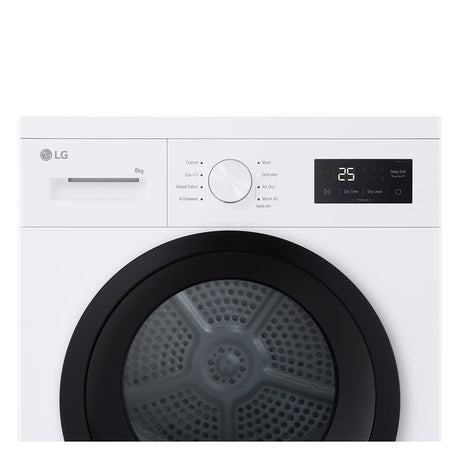LG RHA1008NWK 8kg Heat Pump Tumble Dryer Series 2