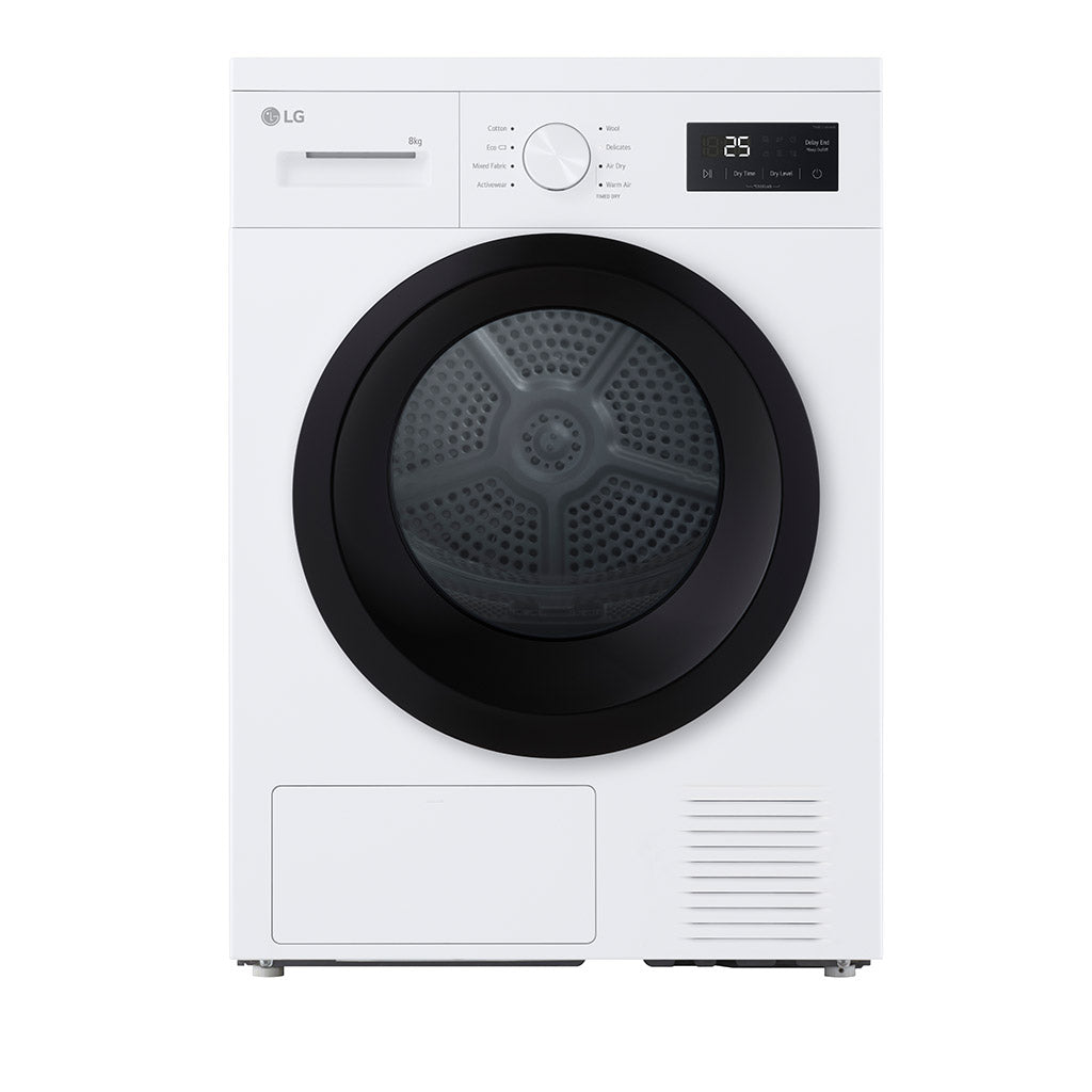 LG RHA1008NWK 8kg Heat Pump Tumble Dryer Series 2