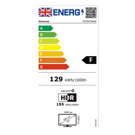 Samsung Mini LED UE75M70HA 75" 4K TV