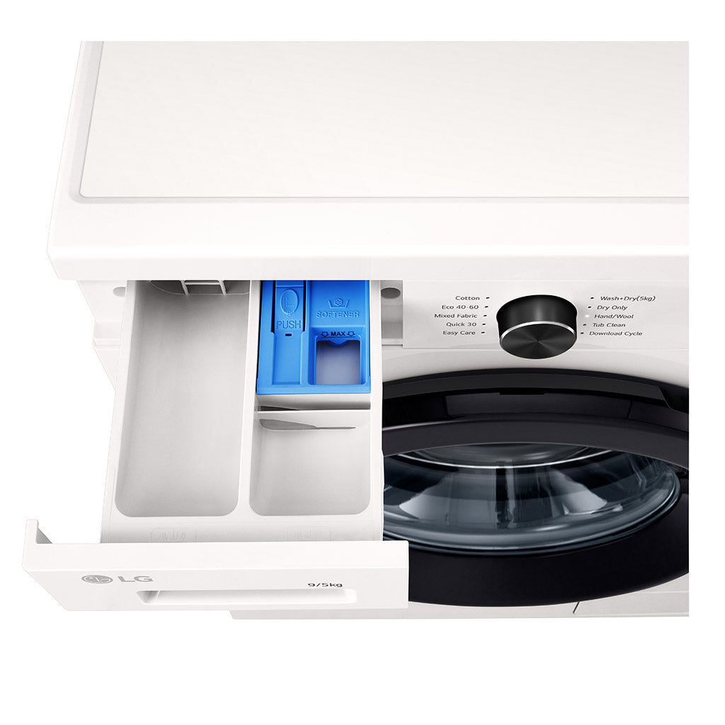 LG W4X1095NWK 9kg / 5kg Direct Drive Washing Machine / Dryer Series 2