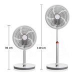 EcoAir Kinetic 14-Inch Energy-Efficient DC Oscillating Fan