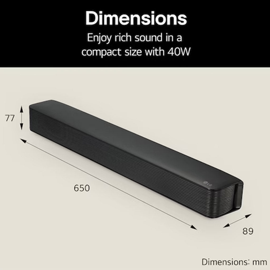 LG SQM1 Compact Soundbar