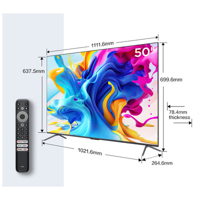 TCL 50C645K 50 QLED Android TV