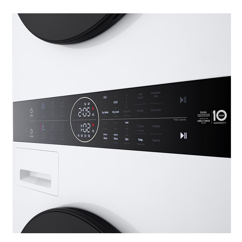 LG WT1210WWF WashTower 12Kg / 10kg Washing Machine / Dryer  