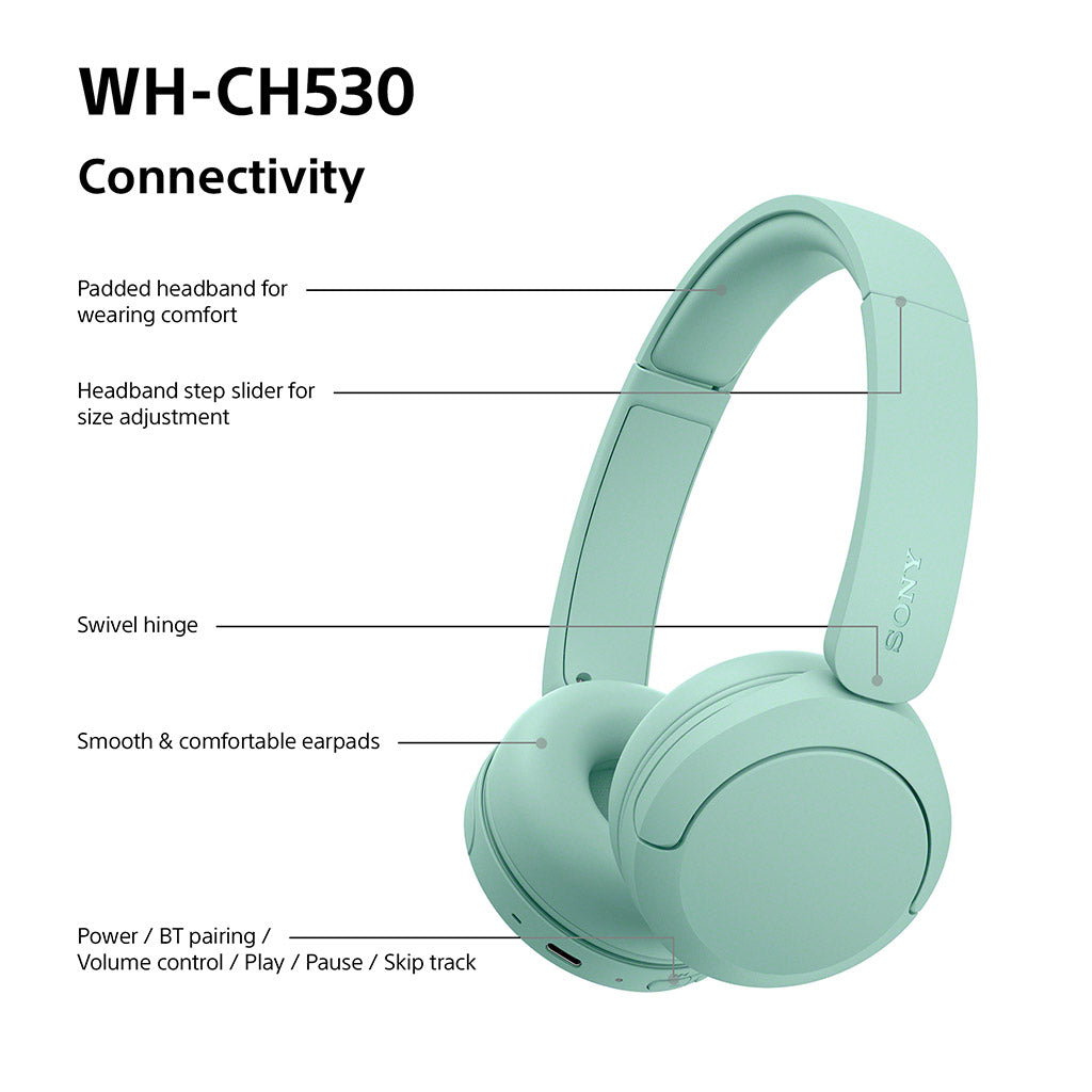 Sony WH-CH530 Wireless Bluetooth  Headphones