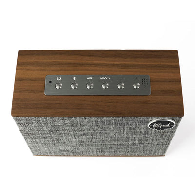 Klipsch Heritage Groove | Wireless Bluetooth Speaker in walnut from SpatialOnline