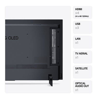 LG OLED42C34LA 42" 4K OLED evo TV