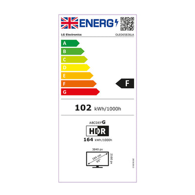 LG OLED65B36LA 65" 4K OLED TV