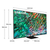 Samsung Neo QLED QE55QN90BATXXU 55" dimensions