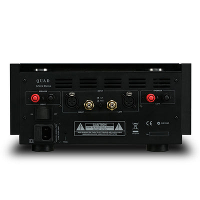 Quad Artera Stereo Power Amplifier back panel