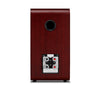 Quad S-2 Ribbon Bookshelf Speaker in mahogany rear