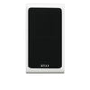 Quad S-2 Ribbon Bookshelf Speaker in gloss white with grille on
