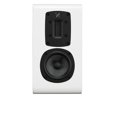 Quad S-2 Ribbon Bookshelf Speaker in gloss white