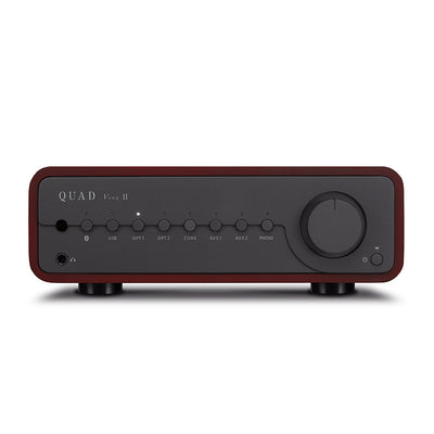 Quad Vena II Amplifier in mahogany