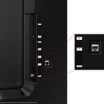 UE43CU7100KXXU connections