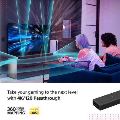 Sony HT-A5000 5.1.2 channel Dolby Atmos Soundbar