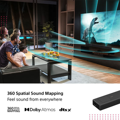 Sony HT-A5000 5.1.2 channel Dolby Atmos Soundbar
