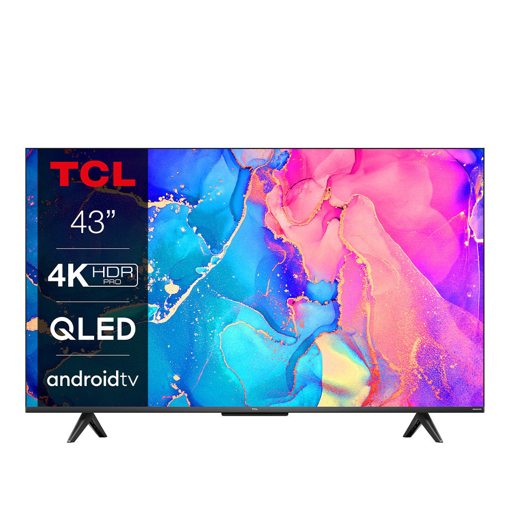 TCL 43C635K 43" 4K UHD Android QLED TV