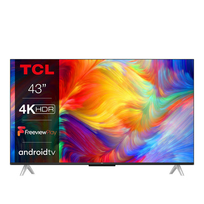 TCL 43P638K 43" (2022) 4K UHD Android LED TV