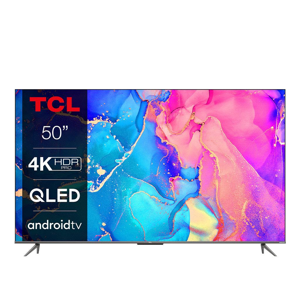 TCL 50C635K 50" (2022) 4K UHD Android QLED TV