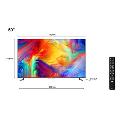 TCL 50P735K 50" (2022) 4K UHD Android LED TV