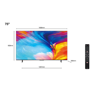 TCL 75P638K 75" (2022) 4K UHD Android LED TV