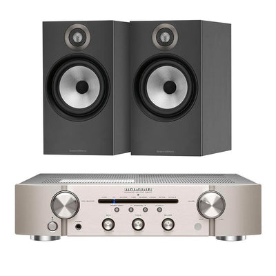 Marantz PM6007 - Bowers & Wilkins 606 S2 Bookshelf Speakers