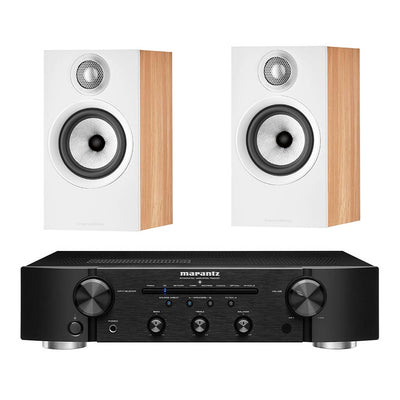 Marantz PM6007 - Bowers & Wilkins 607 S2 Bookshelf Speakers