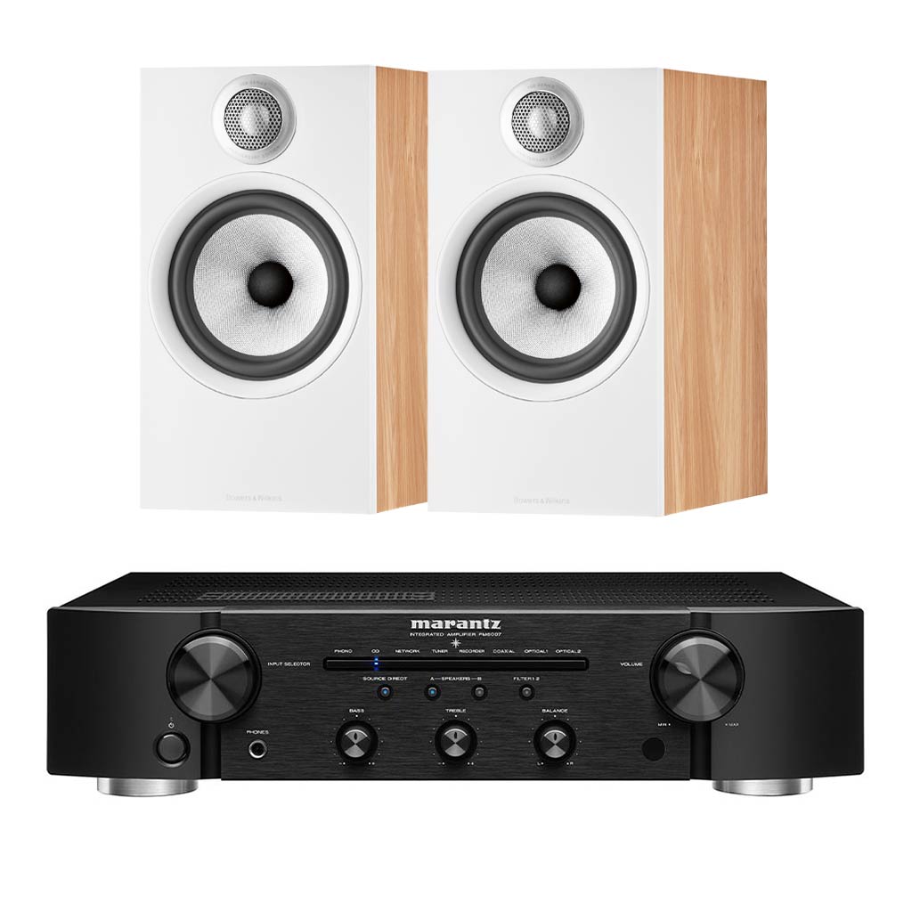 Marantz PM6007 - B&W 606 S2 Bookshelf Speakers