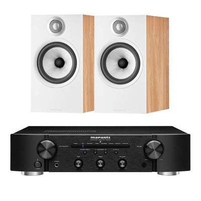 Marantz PM6007 - Bowers & Wilkins 606 S2 Bookshelf Speakers
