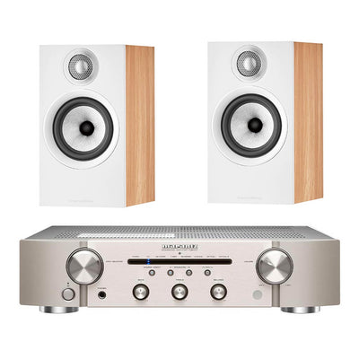Marantz PM6007 - Bowers & Wilkins 607 S2 Bookshelf Speakers