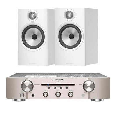 Marantz PM6007 - Bowers & Wilkins 606 S2 White