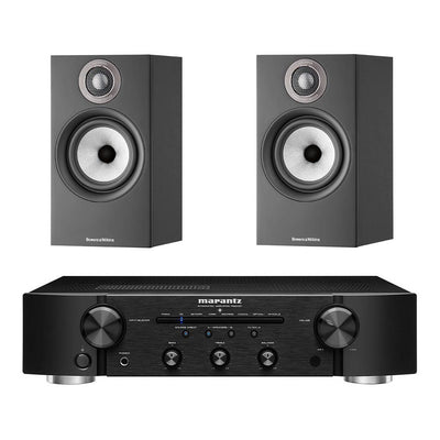 Marantz PM6007 - Bowers & Wilkins 607 S2 Bookshelf Speakers