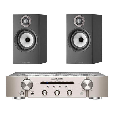 Marantz PM6007 - Bowers & Wilkins 607 S2 Bookshelf Speakers